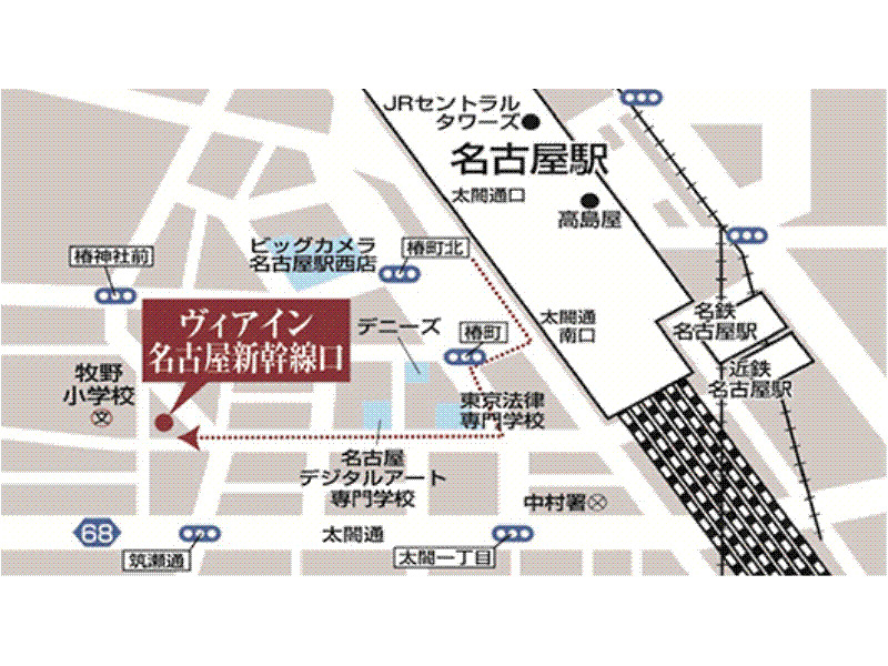 Via Inn Nagoya Shinkansen-Guchi Buitenkant foto